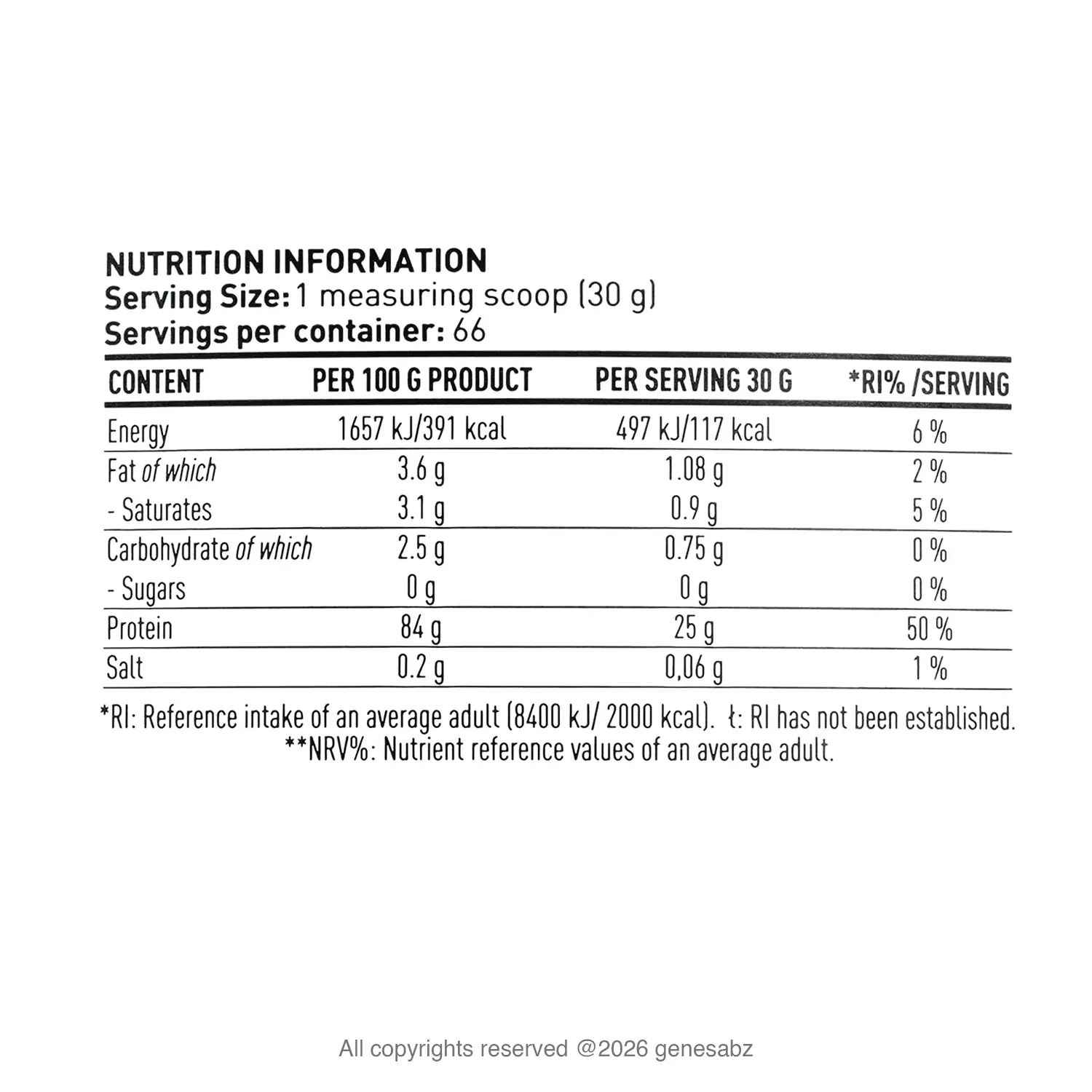 پودر پروتئین شادو وی ایزوله دوریان یتس (دی وای | dy) وزن 2000 گرم 2