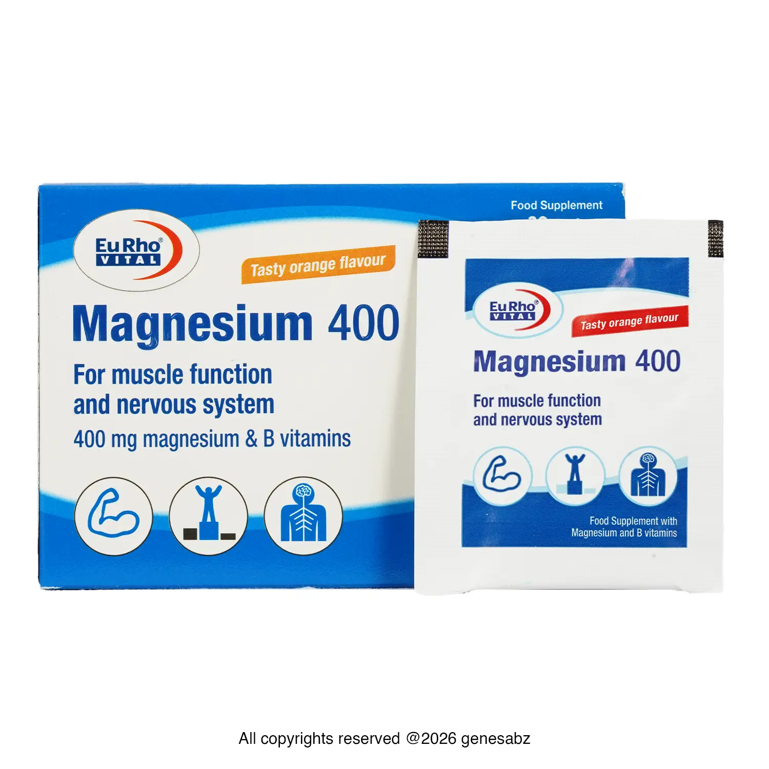 ساشه منیزیم 400 یوروویتال