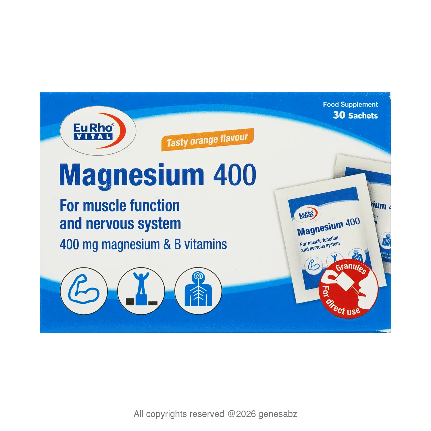 ساشه منیزیم 400 یوروویتال 1