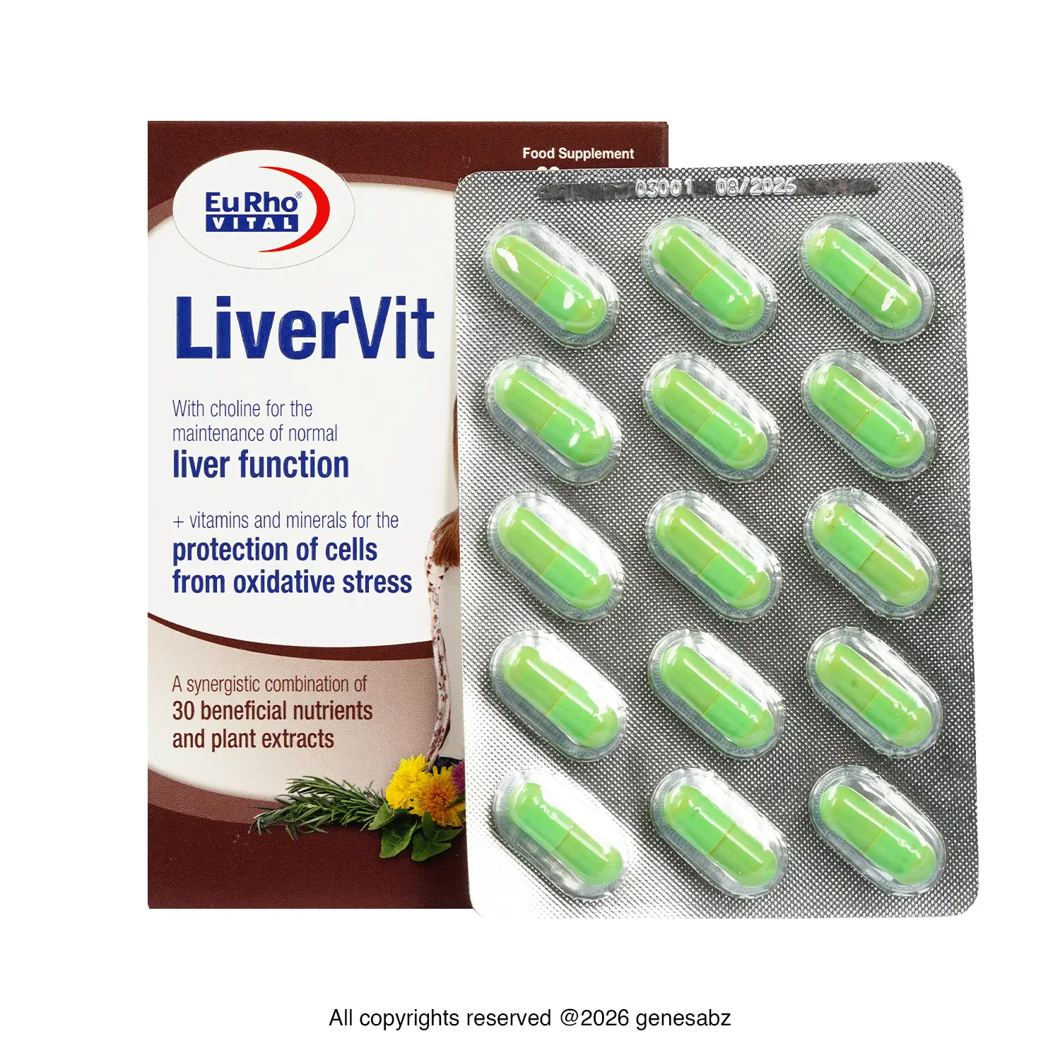 کپسول لیورویت یوروویتال