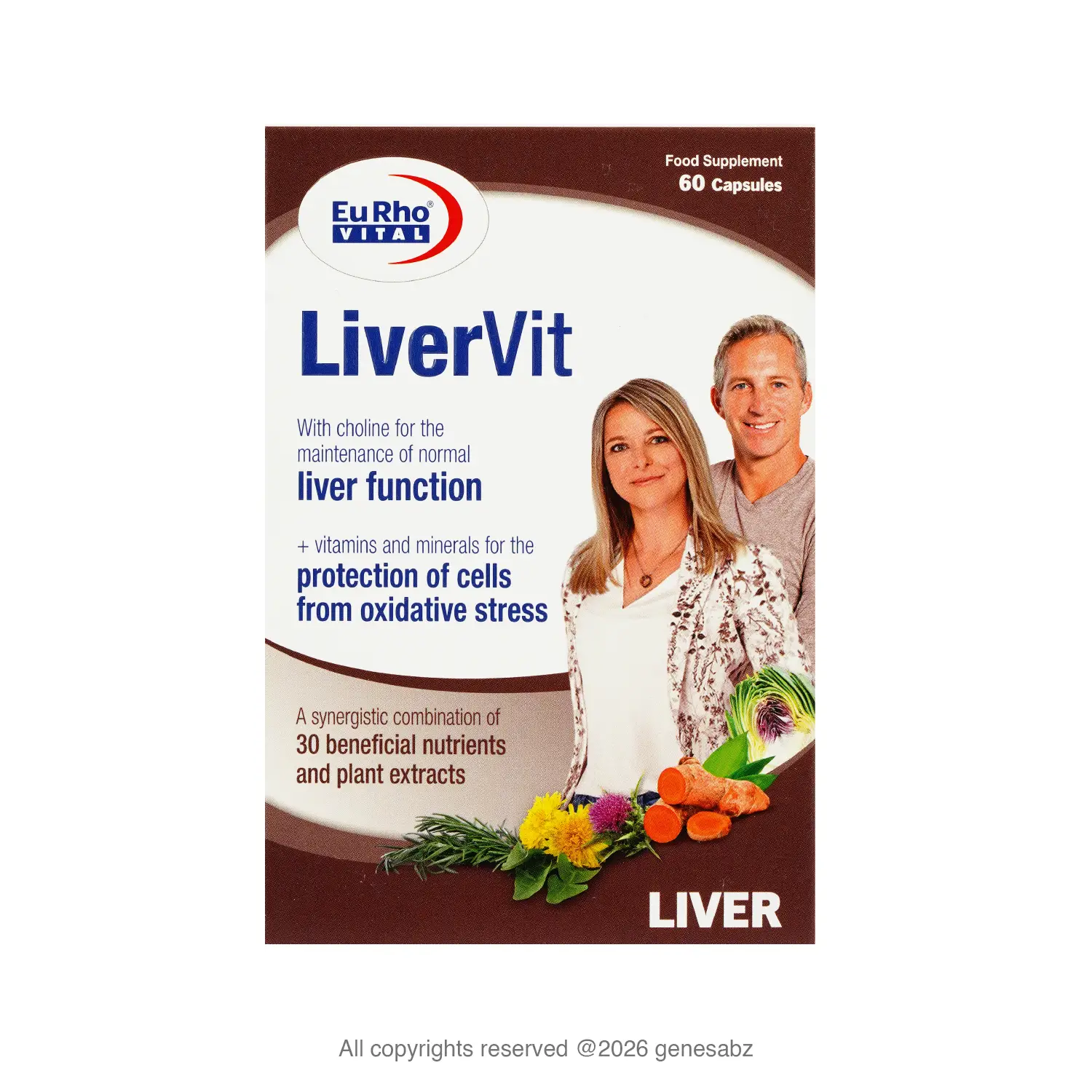 کپسول لیورویت یوروویتال 2