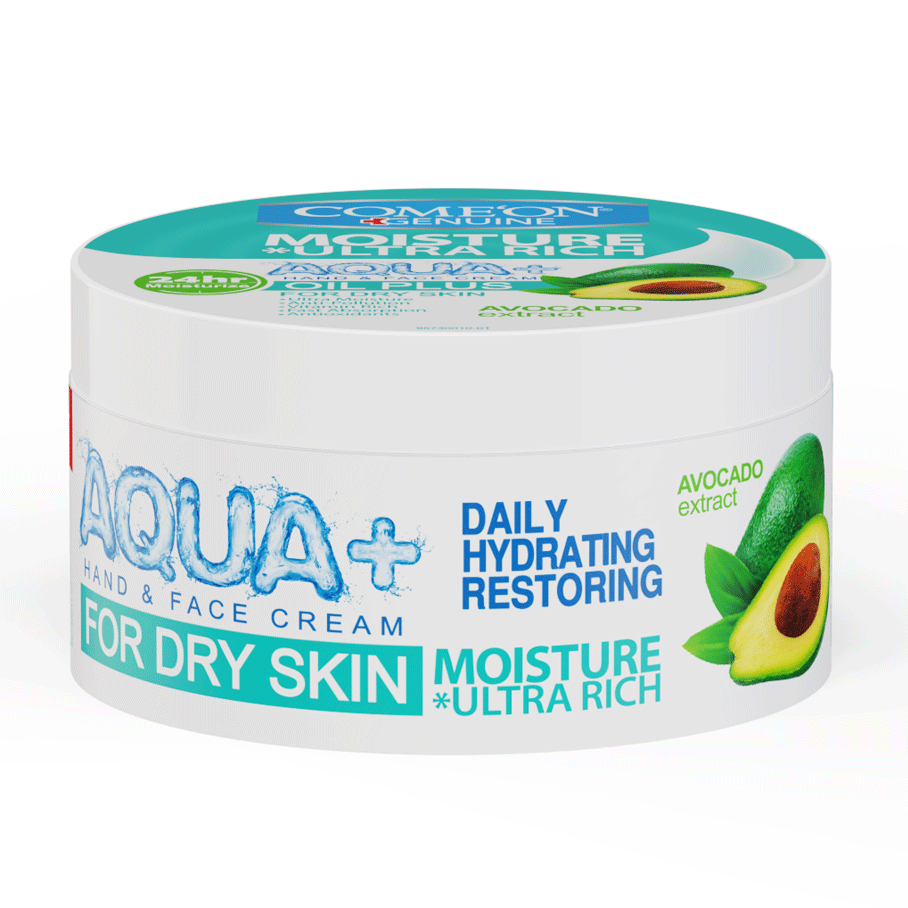 کرم کاسه ای کامان مدل آووکادو مناسب پوست خشک و حساس حجم 250 میلی لیتر