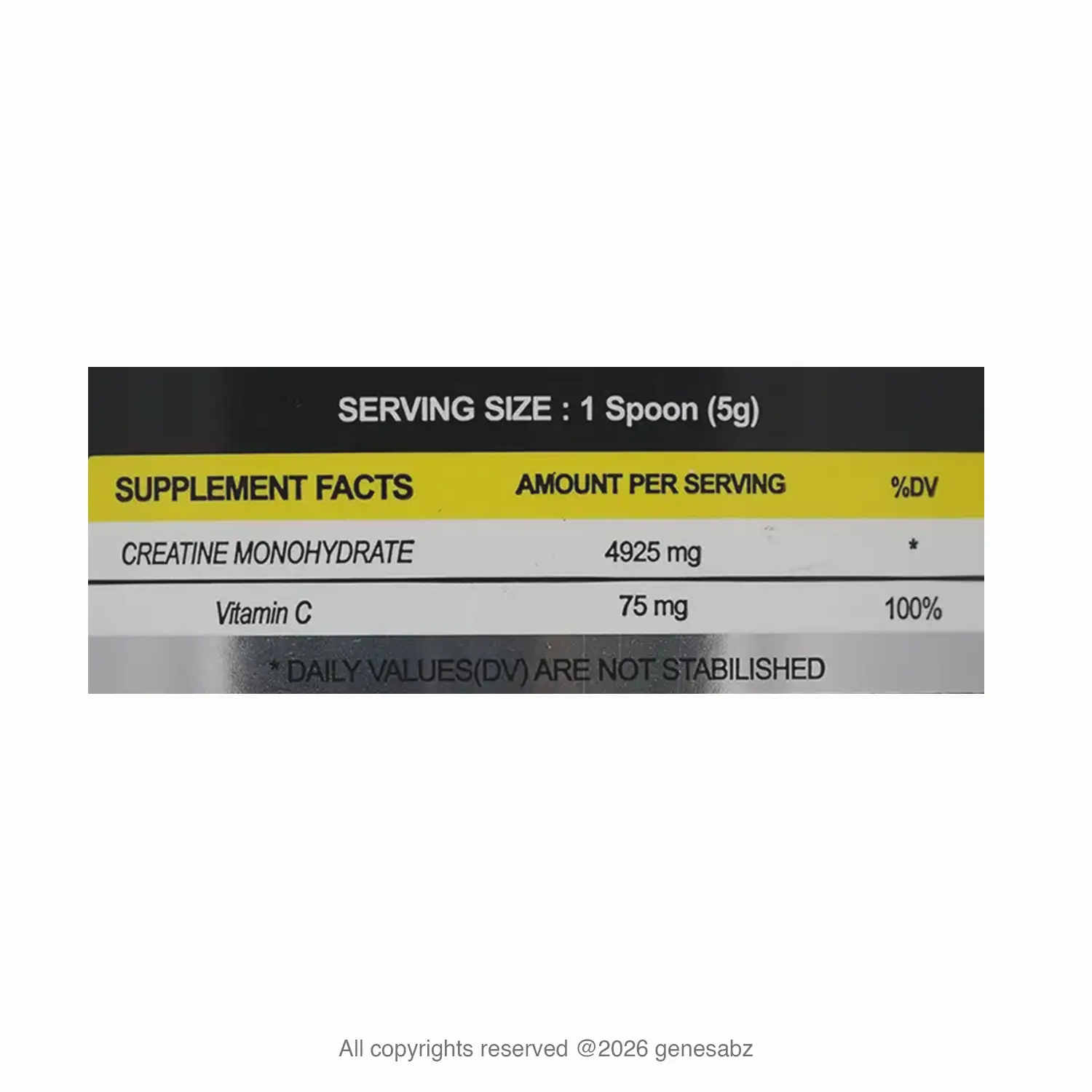 پودر کراتین مونوهیدرات اولترا پاور پگاه وزن 300 گرم 2