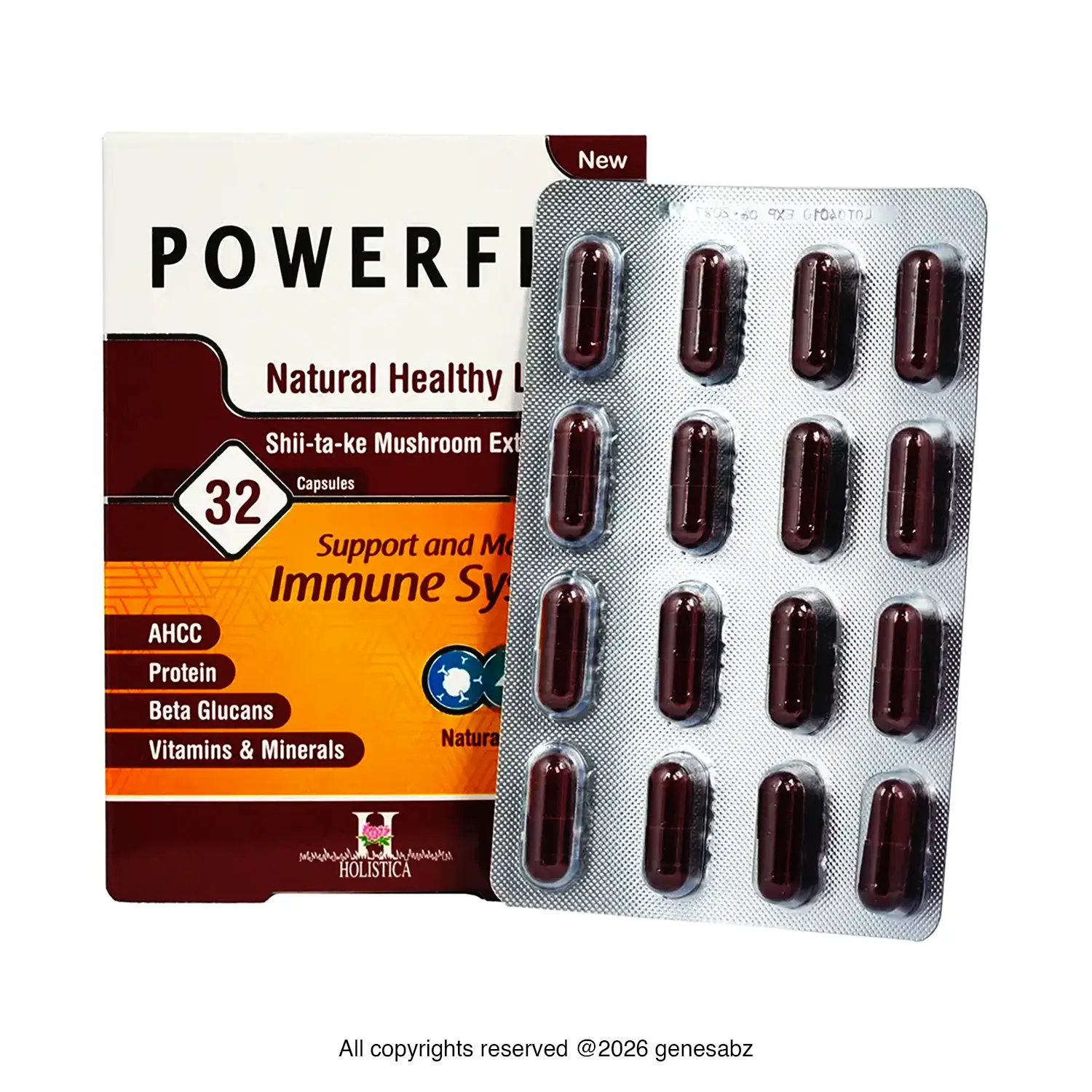 قرص پاورفیت ویوا پاور بسته 32 عددی