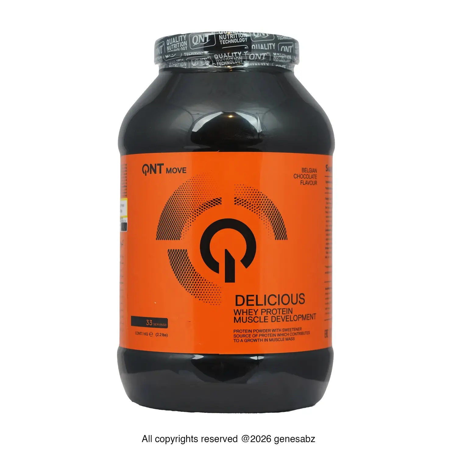 پودر دلیشس وی کیو ان تی 1000 گرم - شکلات بلژیکی