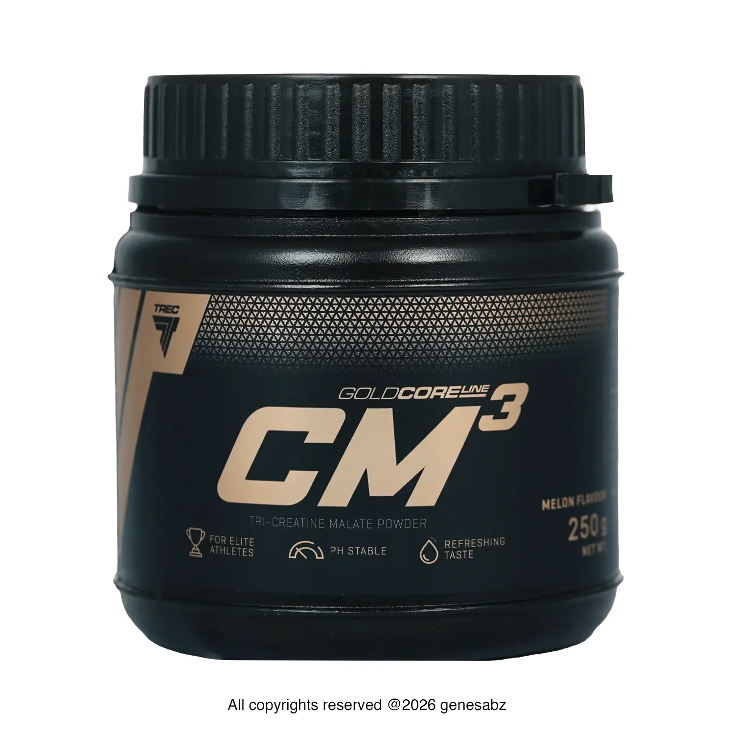 پودر کراتین سی ام تری گلد کر ترک نوتریشن وزن 250 گرم