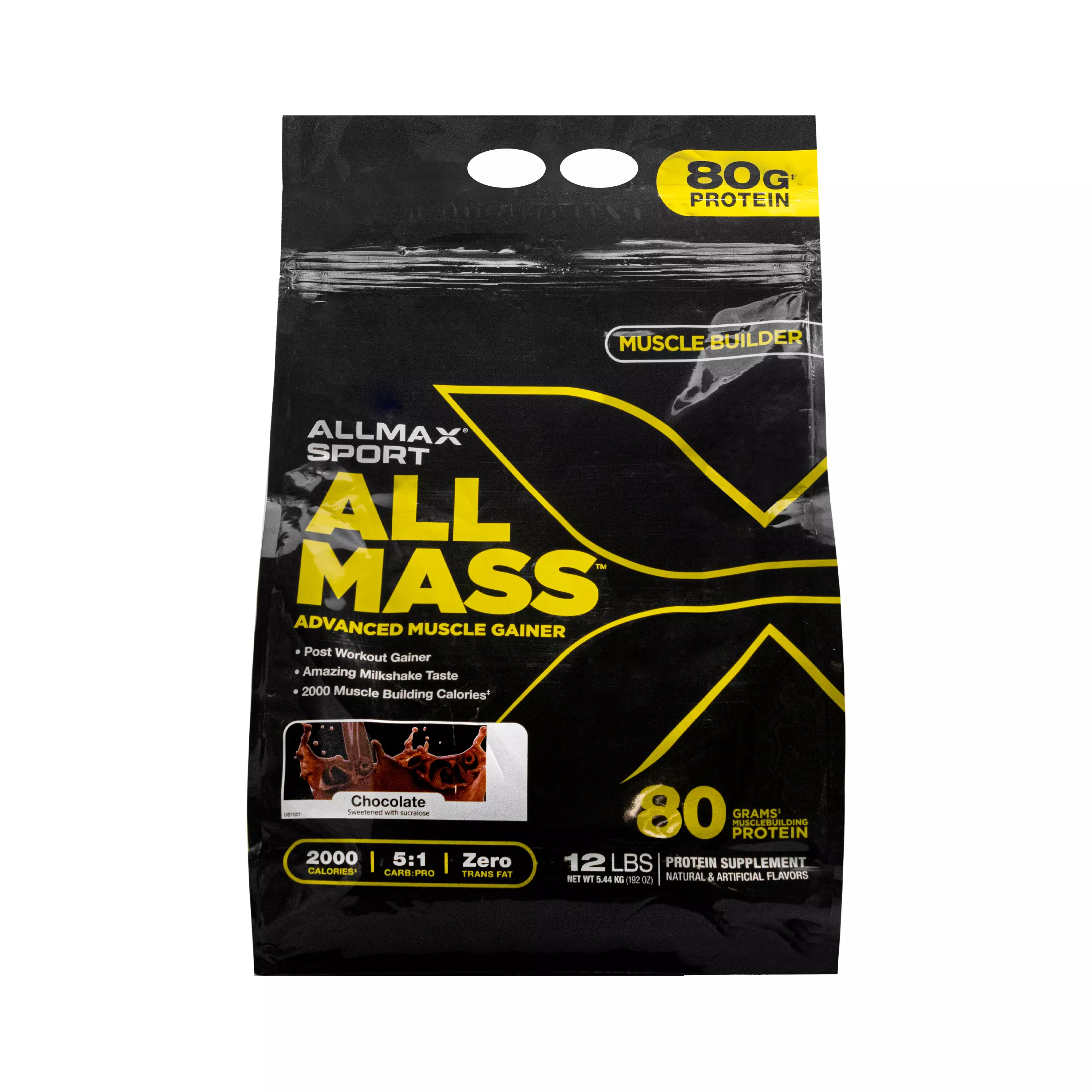 ماسل گینر آلمکس مدل آل مس ۵۴۴۰ گرم شکلاتی + پودر کراتین بلید اسپرت وزن 300 گرم + هدیه: قرص مکس بی سی ای ای مکس ماسل بسته 120 عددی 1