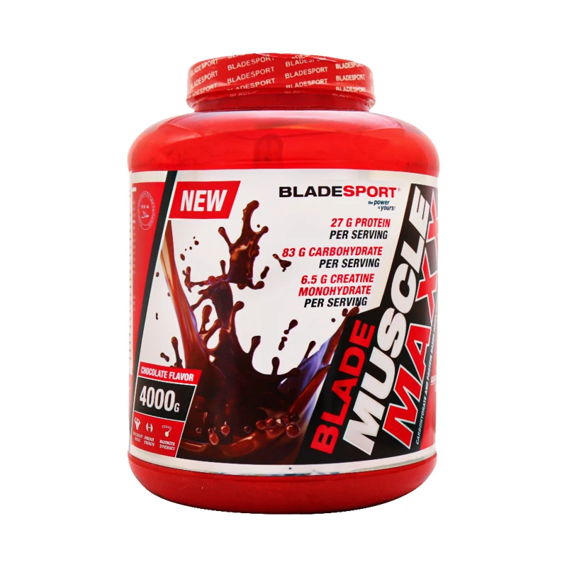 گینر ماسل مکس بلید اسپرت وزن 4000 گرم + پودر پری ورک اوت کیو ان تی پمپ وزن 300 گرم + هدیه: قرص مولتی ویتامین مینرال کارن بسته 60 عددی 1