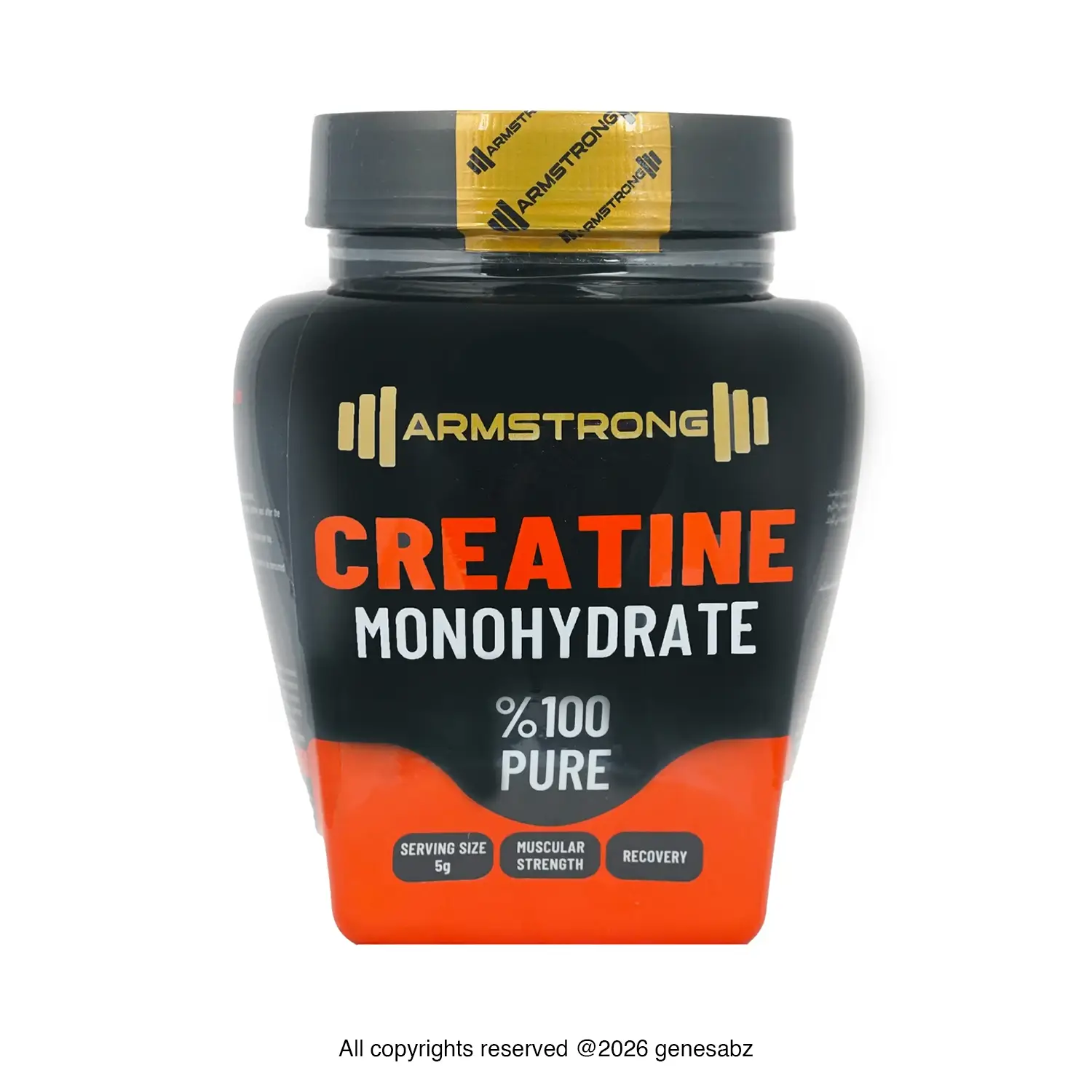 پودر جی تی گین آی اس اس وزن 2000 گرم + کراتین مونوهیدرات آرمسترانگ وزن 500 گرم + هدیه: سافت ژل امگا 3 کارن بسته 60 عددی 0