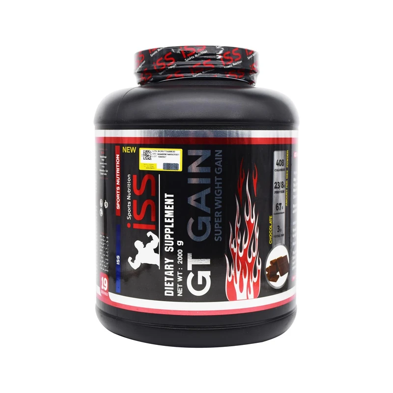 پودر جی تی گین آی اس اس وزن 2000 گرم + پودر پمپ بیوکراتین ساشه ای کارن بسته 12 عددی + هدیه: قرص مولتی ویتامین مینرال کارن بسته 60 عددی 0