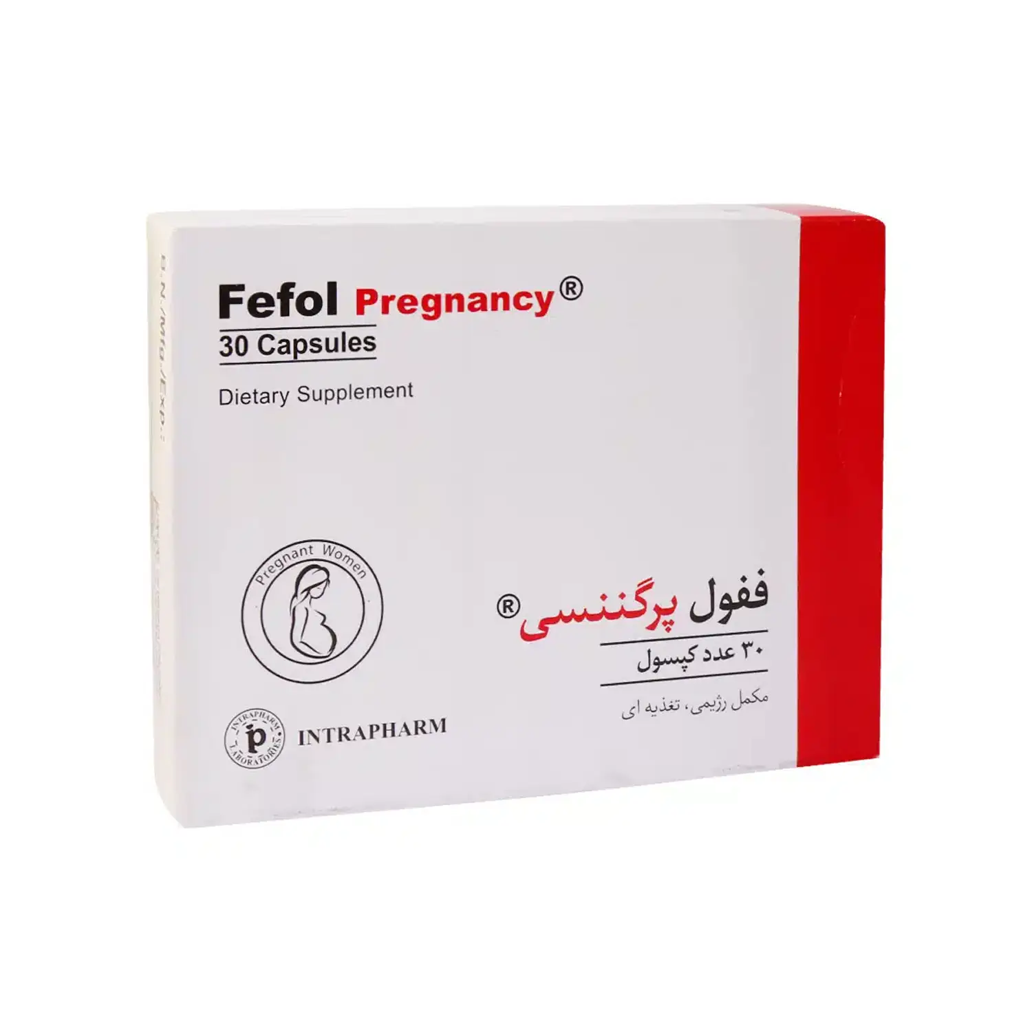 کپسول ففول پرگننسی اینترافارم 30 عدد