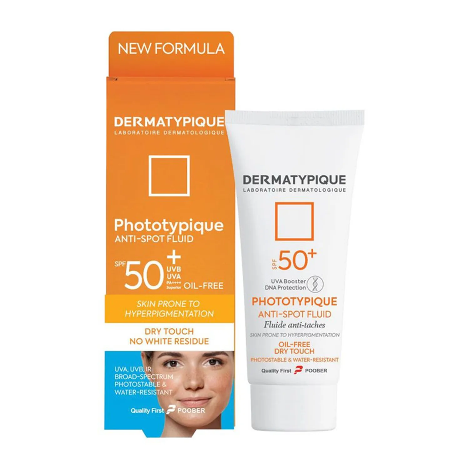 فلویید ضد آفتاب روشن کننده +SPF50 فتوتیپیک درماتیپیک حجم 40 میلی لیتر