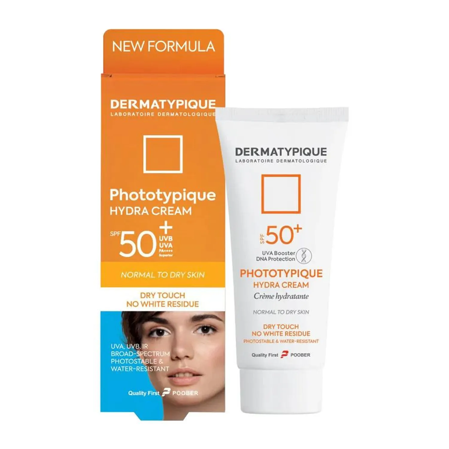 ضد آفتاب پوست خشک SPF50 درماتیپیک 50 میلی لیتر