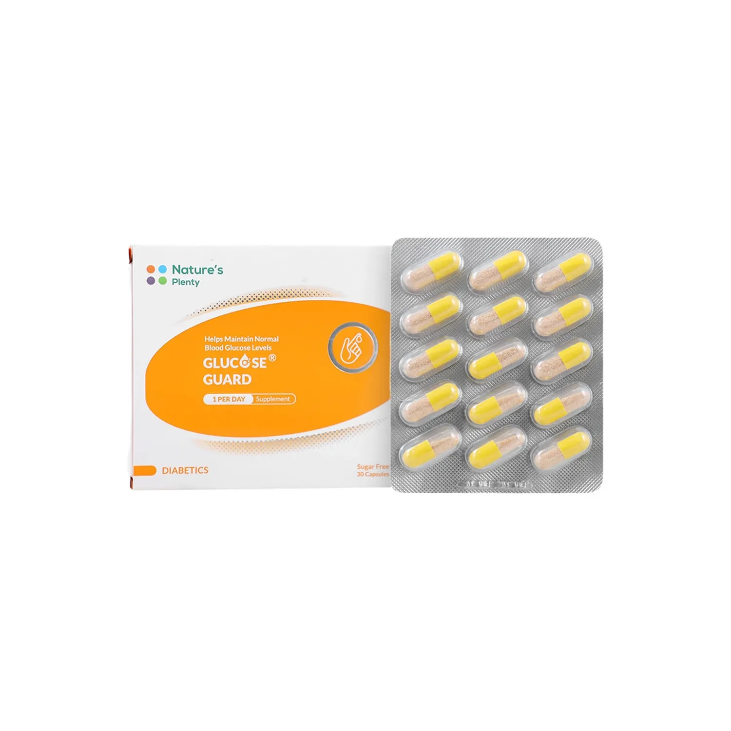 کپسول گلوکز گارد نیچرز پلنتی بسته 30 عددی