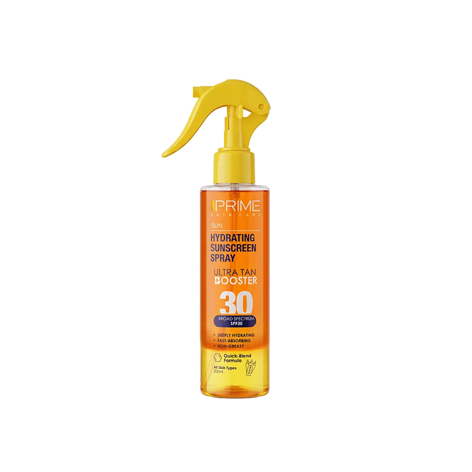 اسپری ضد آفتاب SPF30 آبرسان دو فاز  پرایم 200 میلی لیتر