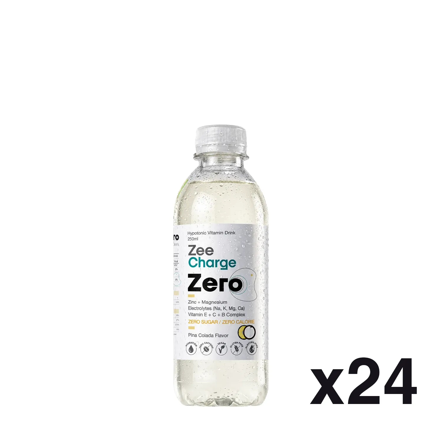 نوشیدنی زی شارژ زیرو 250 میلی لیتر بسته 24 عددی 0