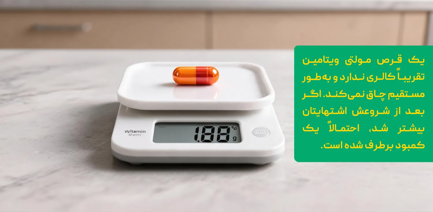 بهترین زمان مصرف مولتی ویتامین برای لاغری