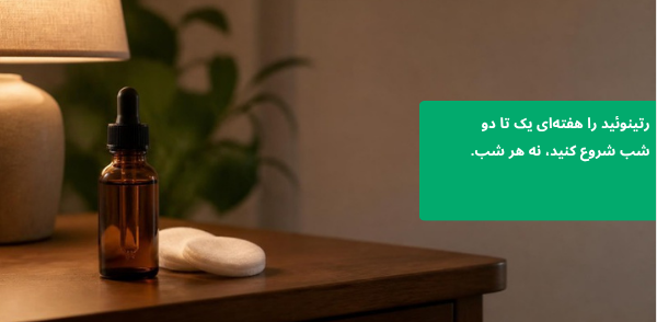 سرم گرانکتیو رتینوئید برای لک پس از جوش در روتین شب سرم گرانکتیو رتینوئید برای لک پس از جوش در روتین شب