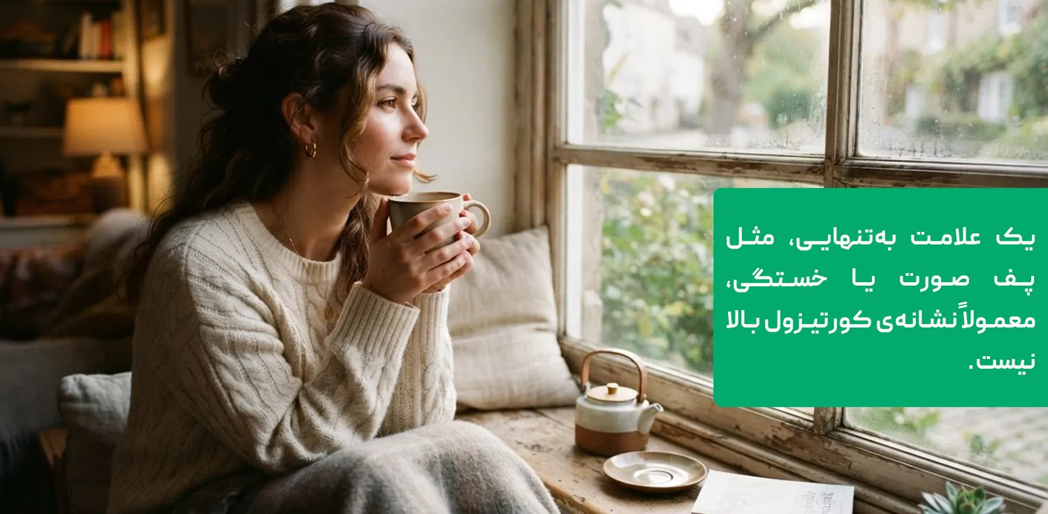 تفاوت علائم کورتیزول بالا و سندرم تخمدان پلیکیستیک تفاوت علائم کورتیزول بالا و سندرم تخمدان پلیکیستیک